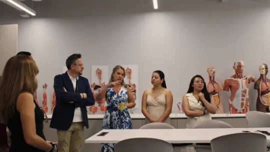 visita ibero instalaciones de unie univerisdad