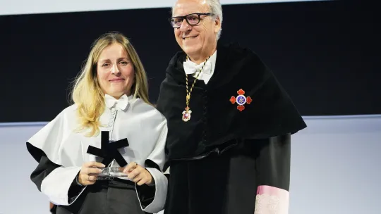Eva García, Premio a Mejor Labor de Investigación UNIE Eva García, Premio a Mejor Labor de Investigación UNIE